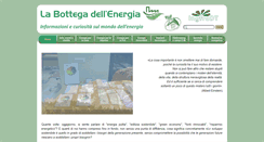 Desktop Screenshot of bottegaenergia.com